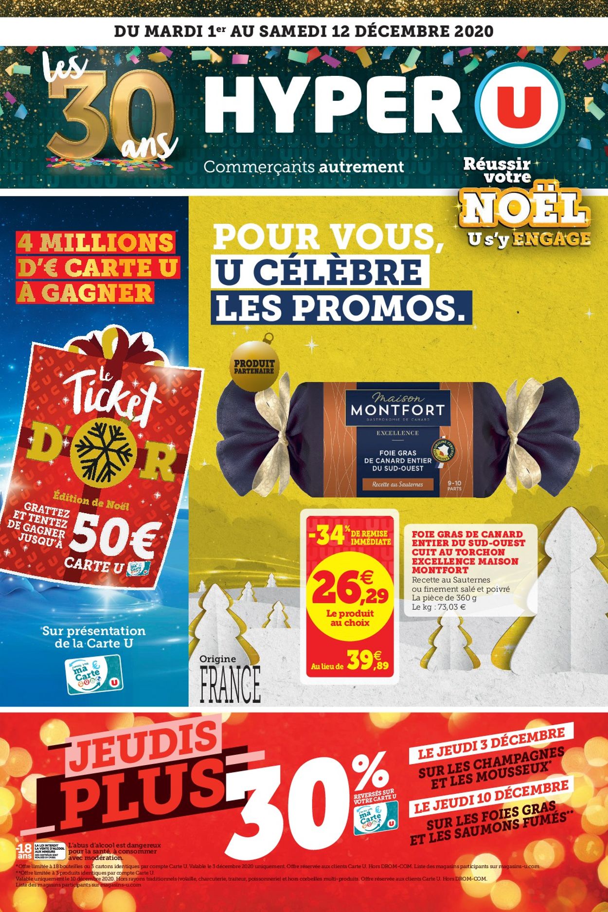 Magasins U Noël 2020 Catalogue - 01.12-12.12.2020