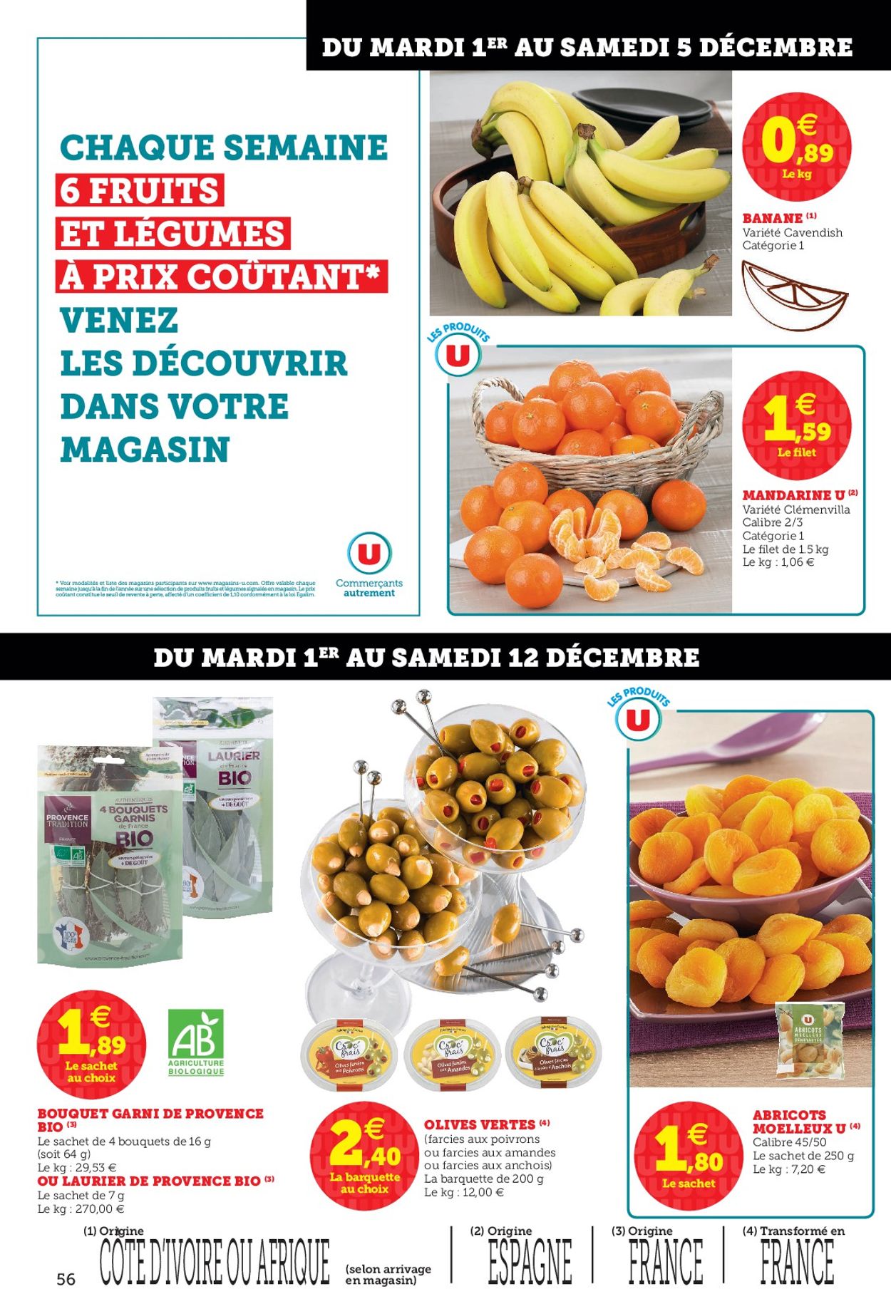 Magasins U Noël 2020 Catalogue - 01.12-12.12.2020 (Page 56)