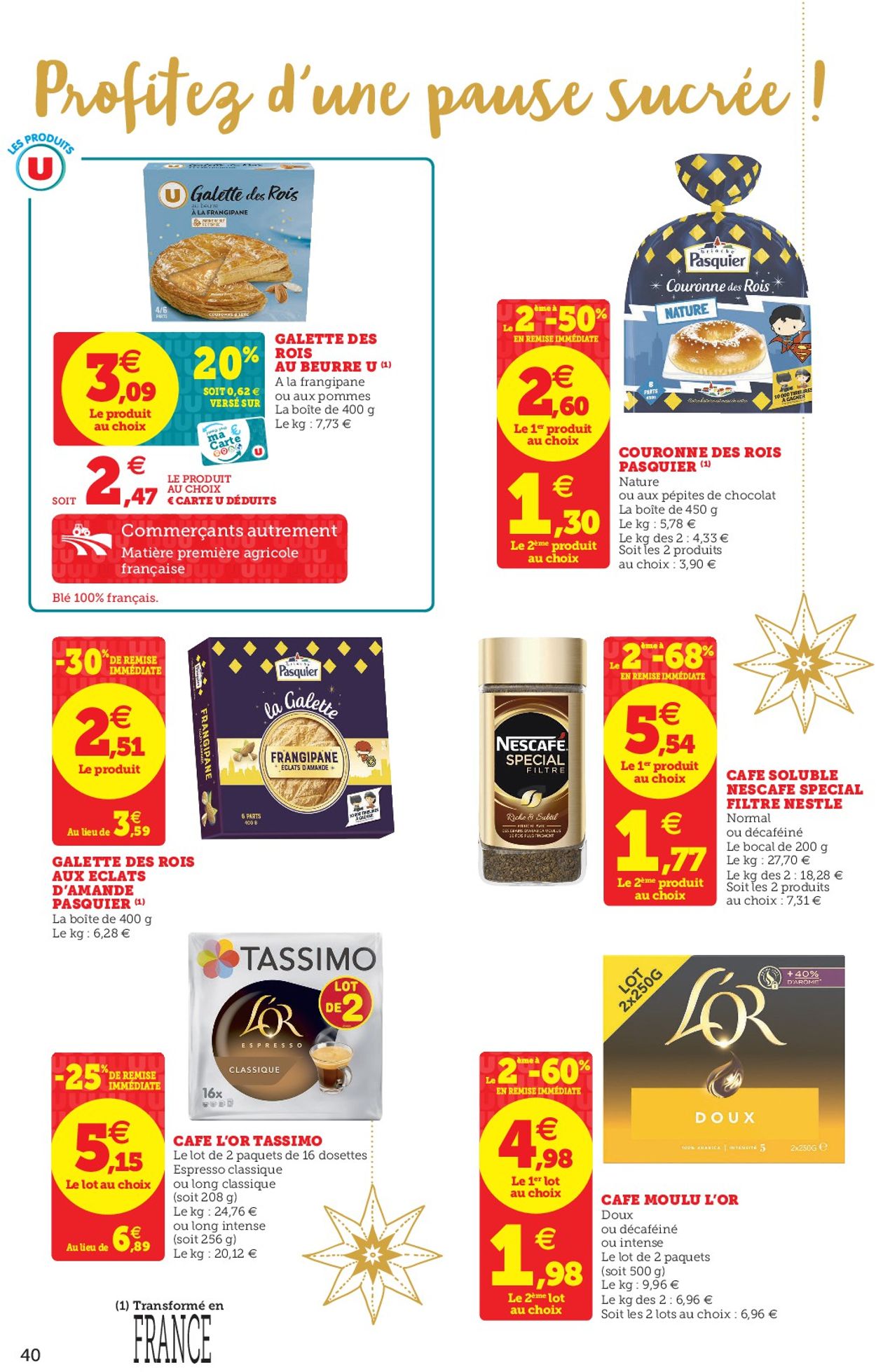Magasins U Promotions de Noel Catalogue - 18.12-24.12.2020 (Page 40)