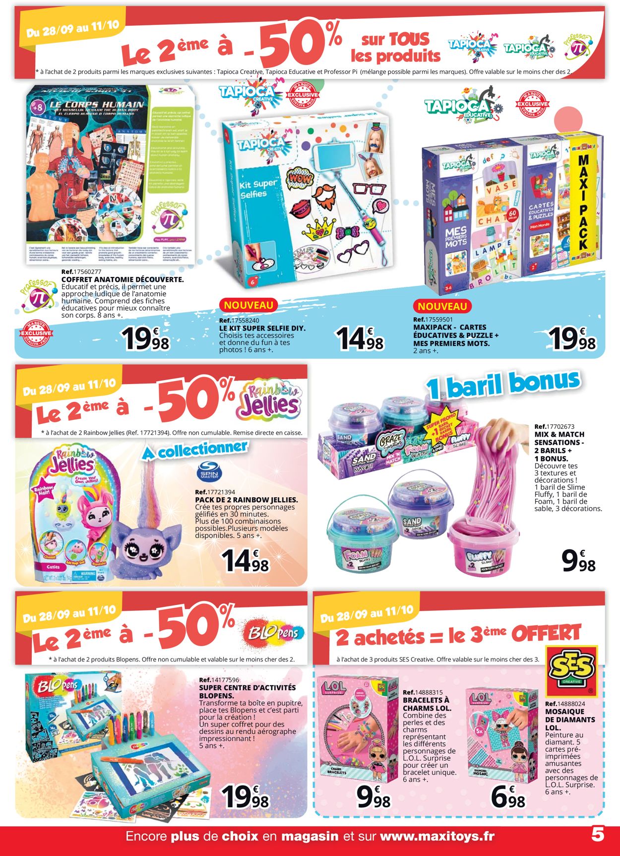 Maxi Toys Catalogue - 28.09-11.10.2020 (Page 5)