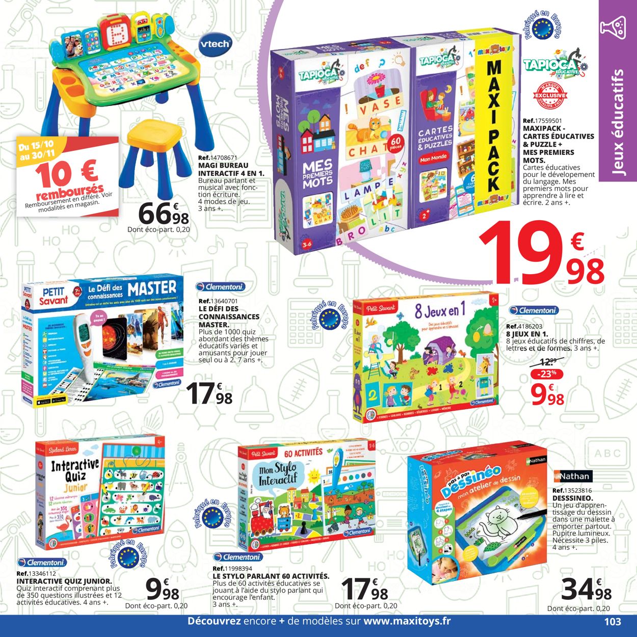 Maxi Toys Catalogue - 12.10-29.11.2020 (Page 103)