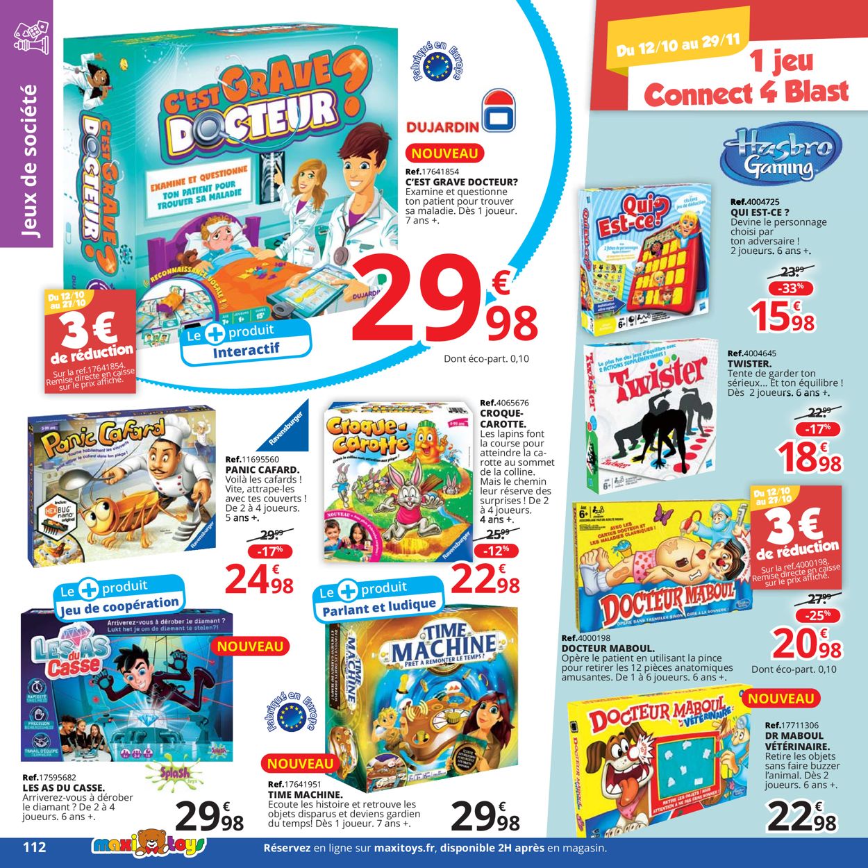 Maxi Toys Catalogue - 12.10-29.11.2020 (Page 112)