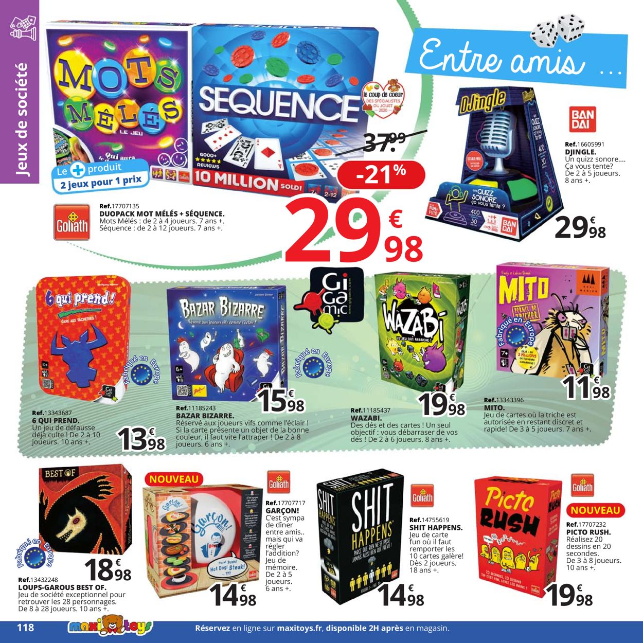 Maxi Toys Catalogue - 12.10-29.11.2020 (Page 118)