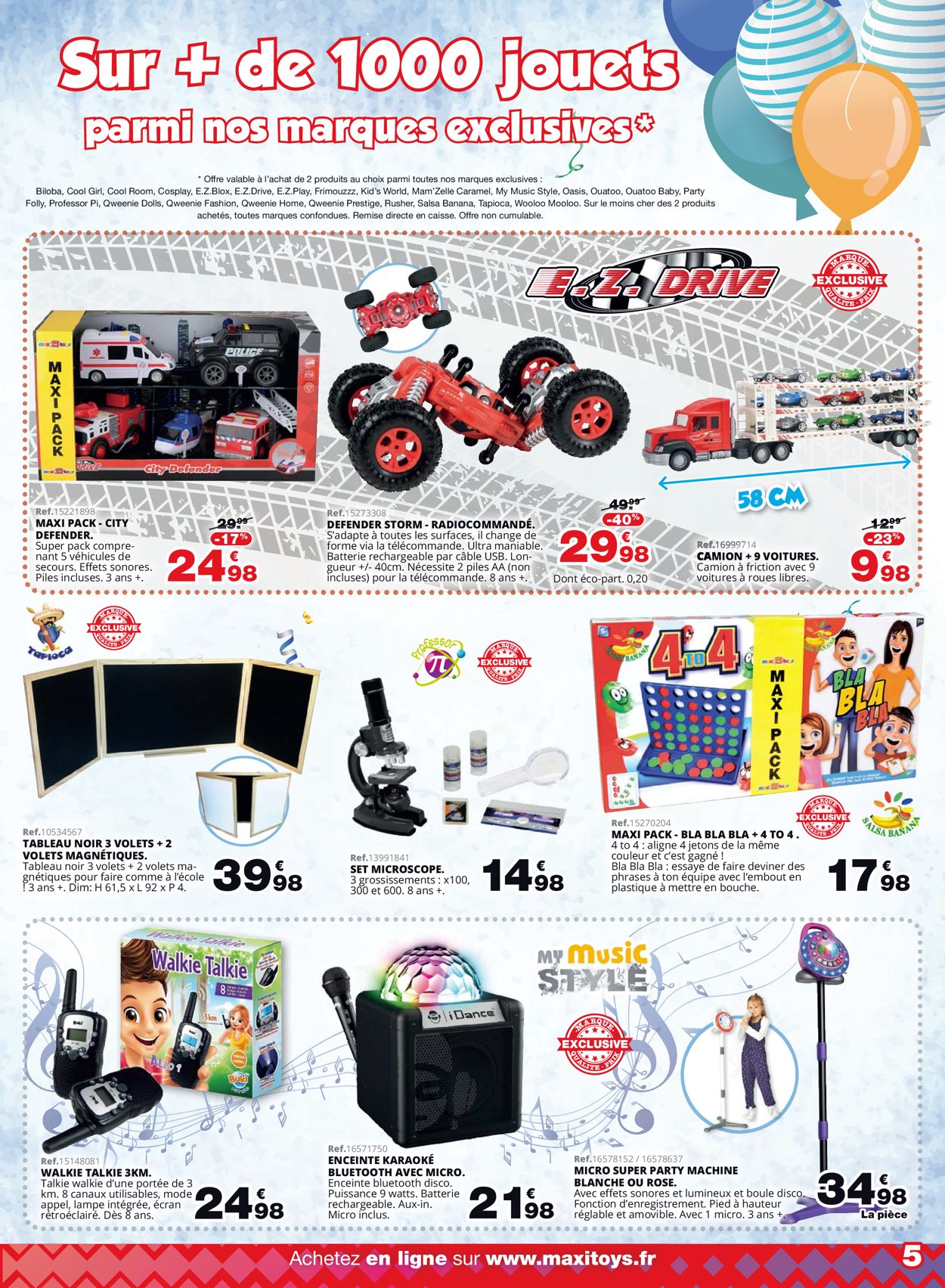 Maxi Toys Catalogue - 02.03-22.03.2020 (Page 5)