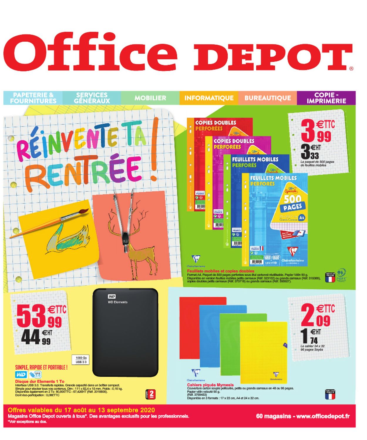 Office Depot Catalogue - 17.08-13.09.2020