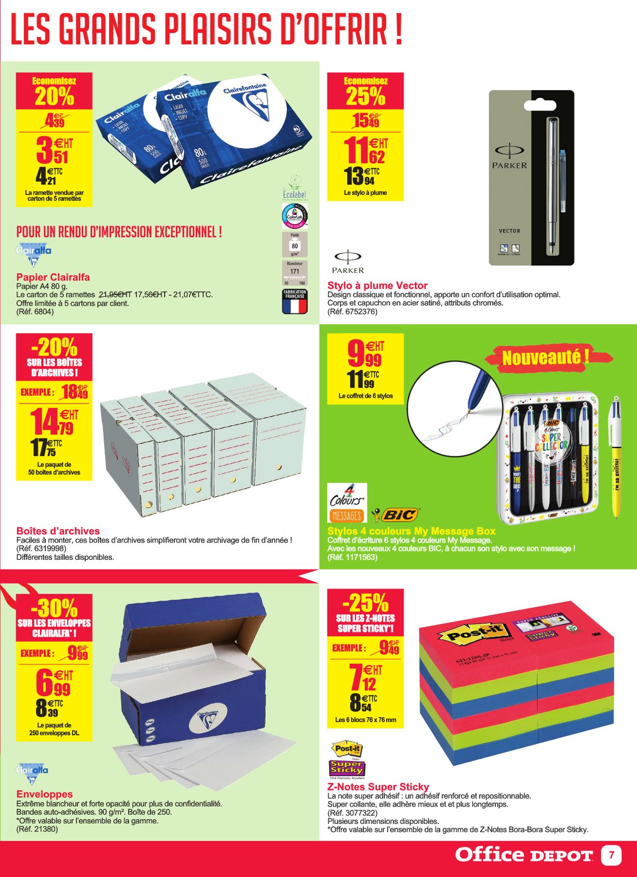Office DEPOT Black Friday 2020 Catalogue - 23.11-03.01.2021 (Page 7)