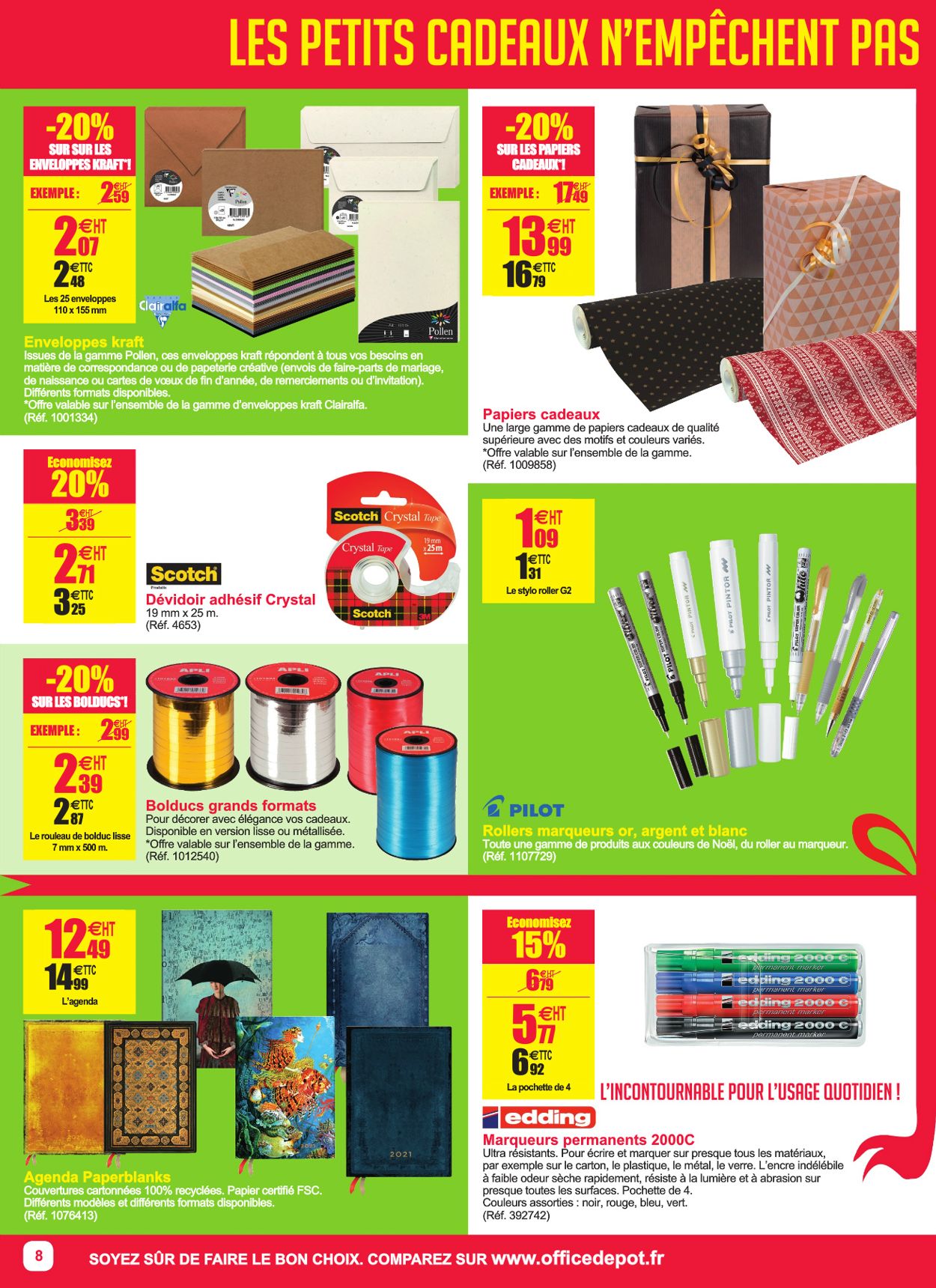 Office DEPOT Black Friday 2020 Catalogue - 23.11-03.01.2021 (Page 8)