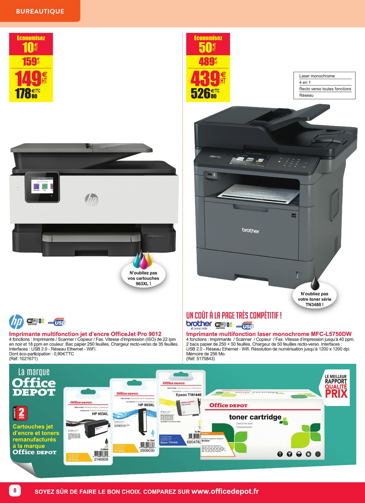 Office Depot Catalogue - 04.01-26.01.2021 (Page 8)