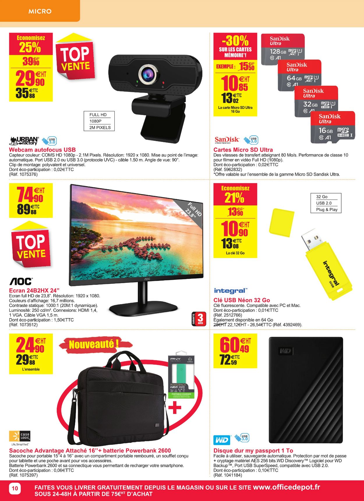 Office Depot Catalogue - 04.01-26.01.2021 (Page 10)