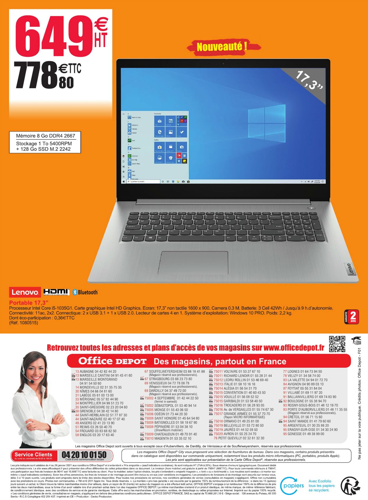 Office Depot Catalogue - 04.01-26.01.2021 (Page 16)