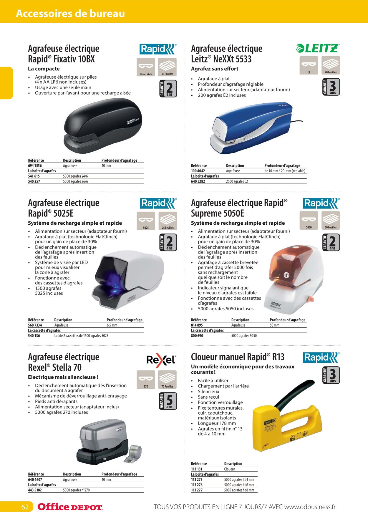 Office Depot Catalogue - 01.05-31.12.2022 (Page 62)