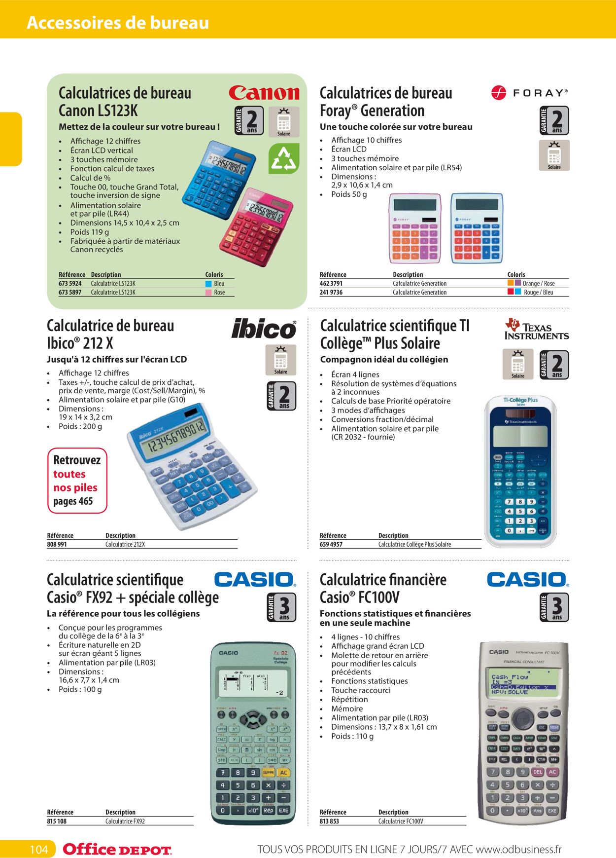 Office Depot Catalogue - 01.05-31.12.2022 (Page 104)