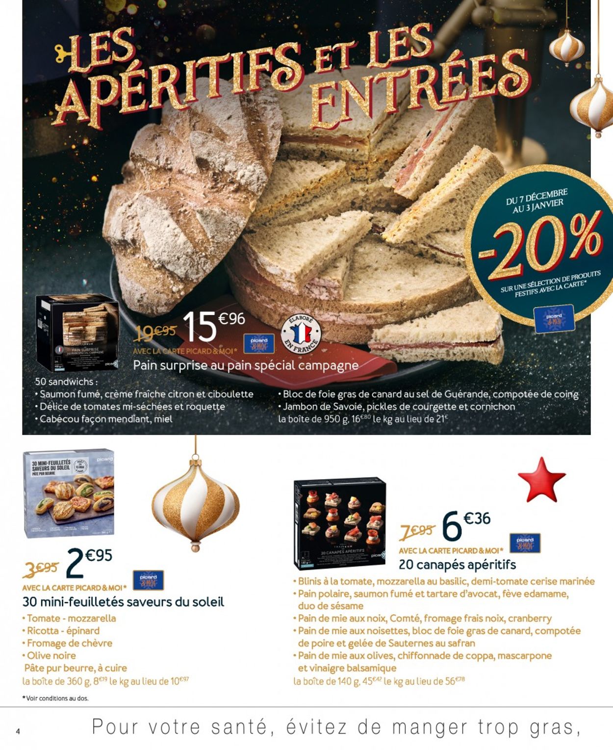 Picard Noel 2020 Catalogue - 07.12-03.01.2021 (Page 4)