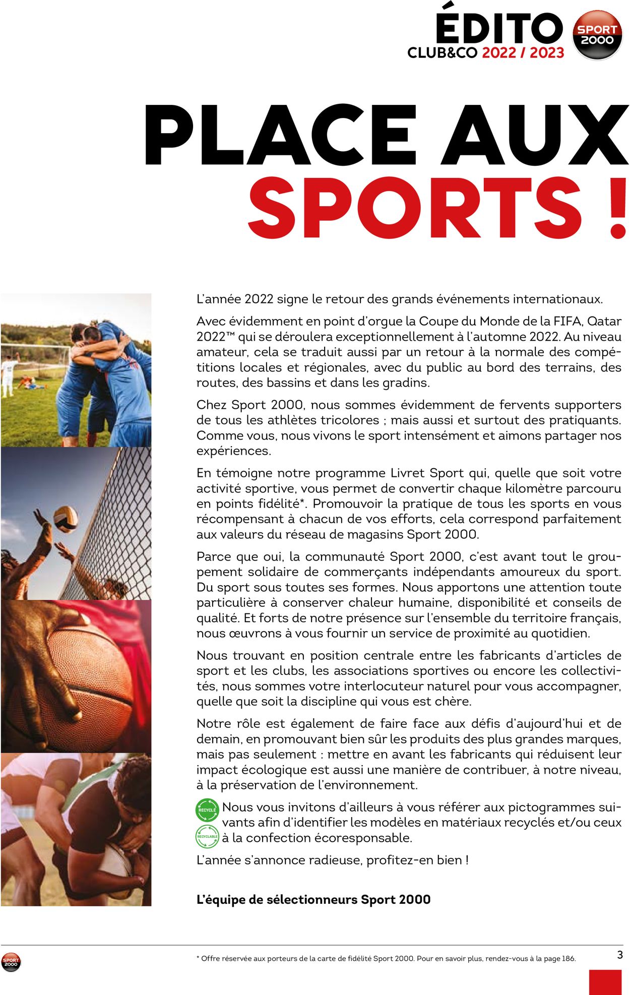 Sport 2000 Catalogue - 01.06-31.12.2022 (Page 3)