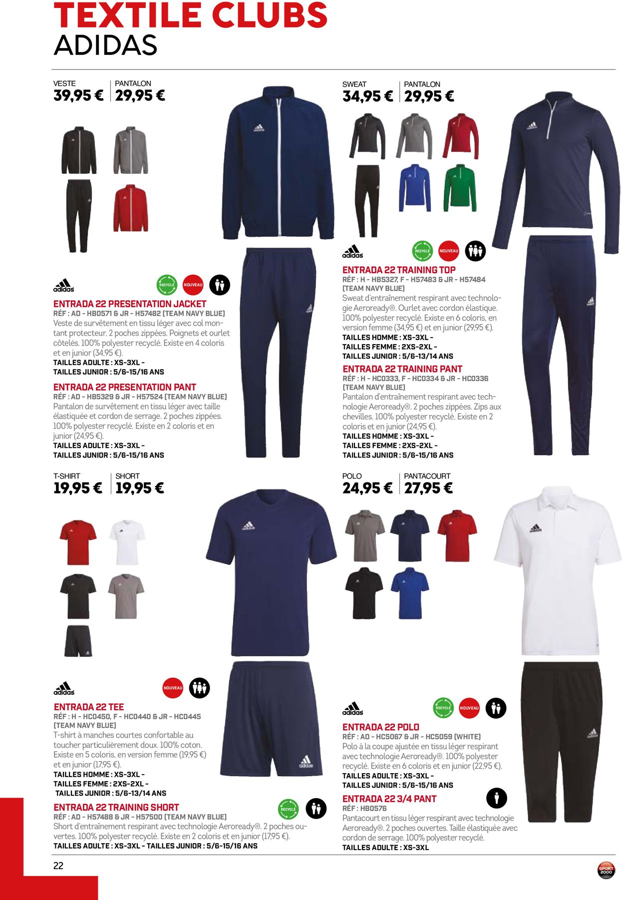 Sport 2000 Catalogue - 01.06-31.12.2022 (Page 22)