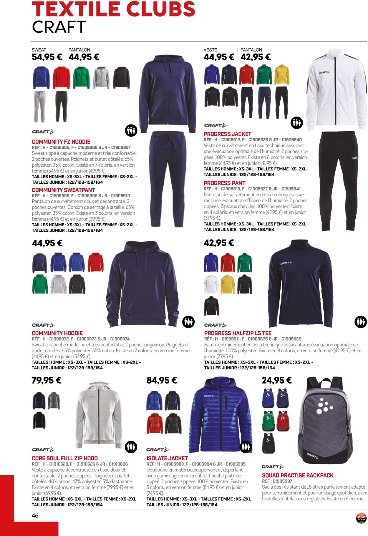 Sport 2000 Catalogue - 01.06-31.12.2022 (Page 46)