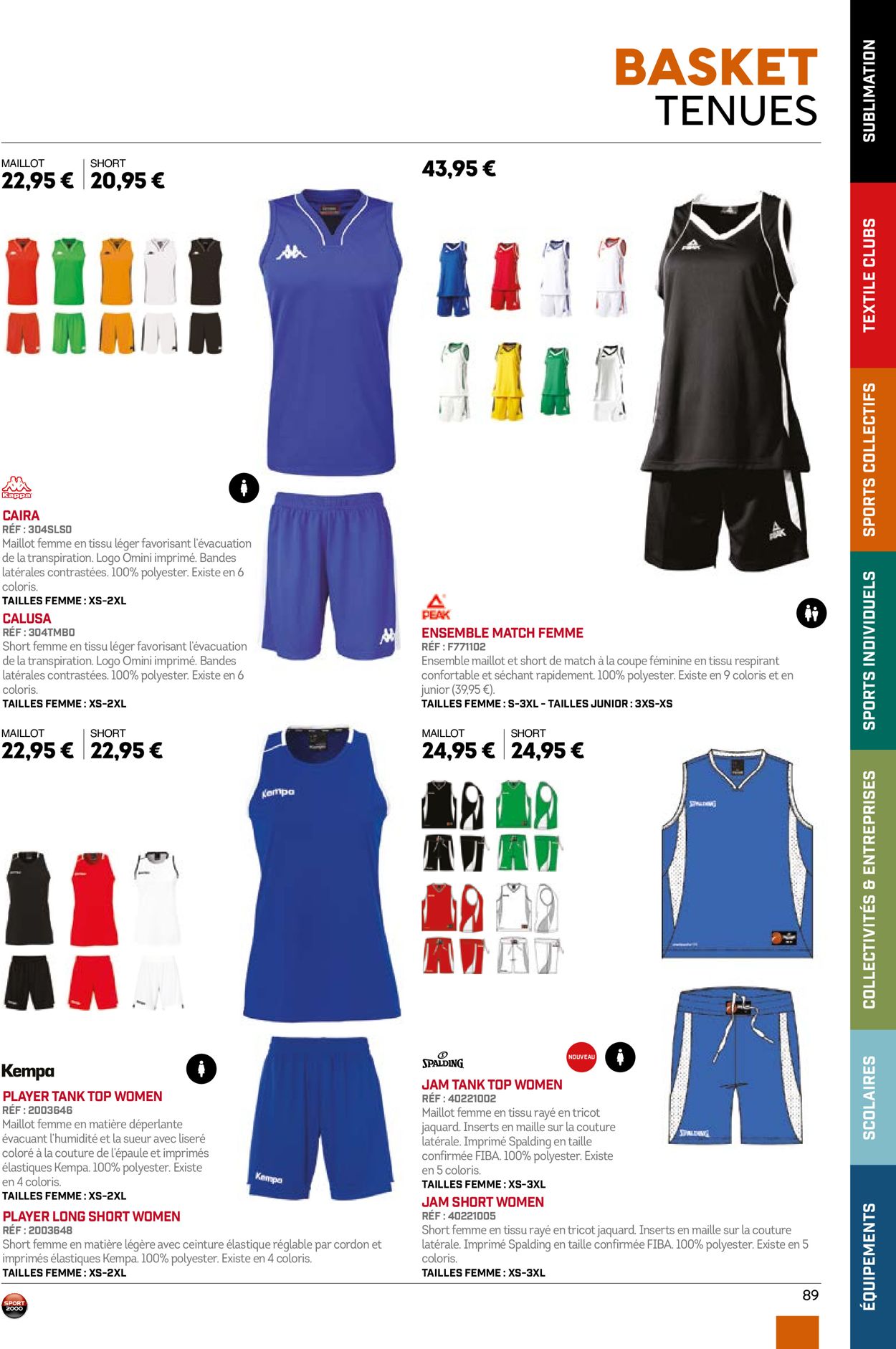 Sport 2000 Catalogue - 01.06-31.12.2022 (Page 89)