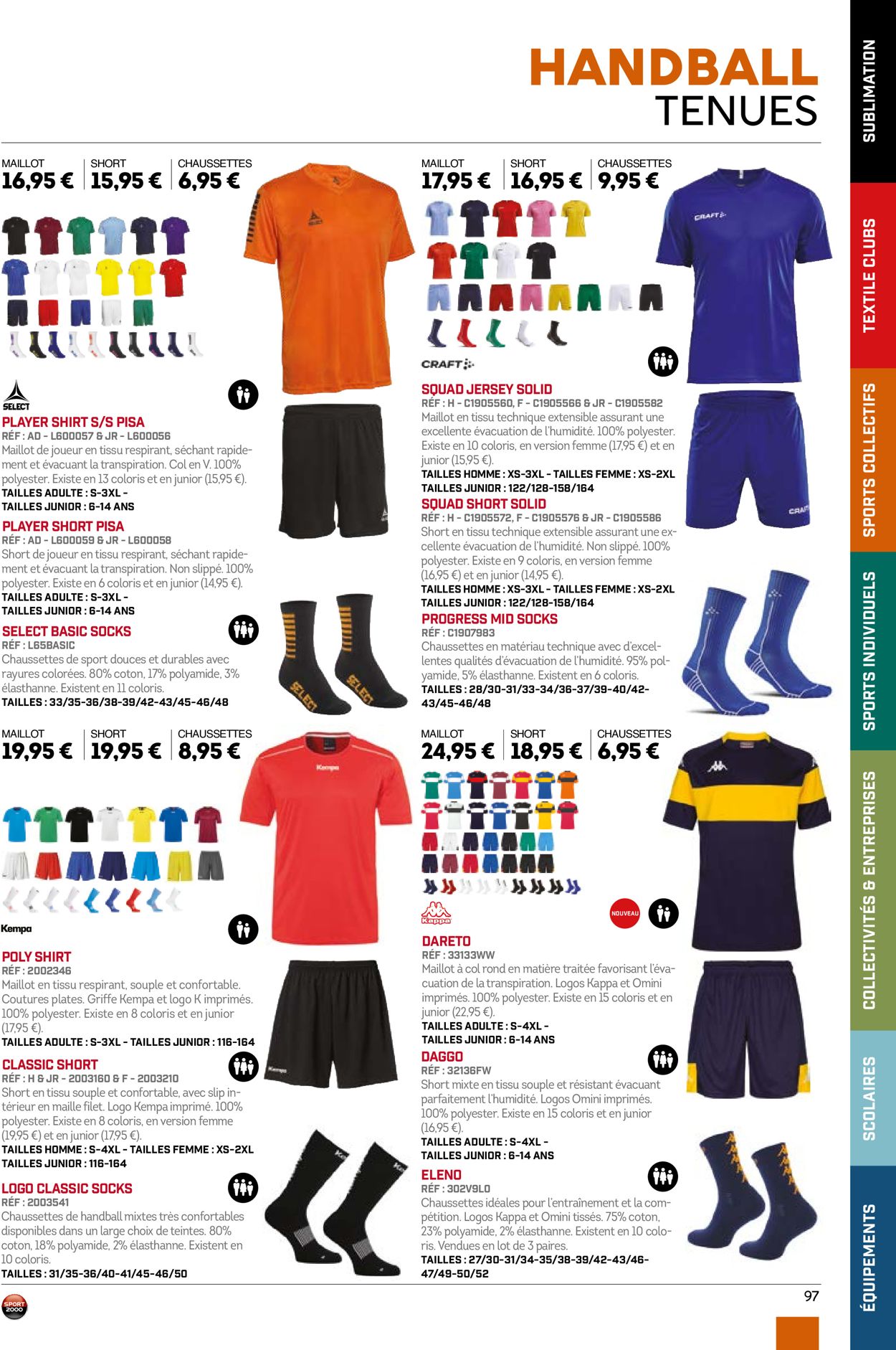 Sport 2000 Catalogue - 01.06-31.12.2022 (Page 97)