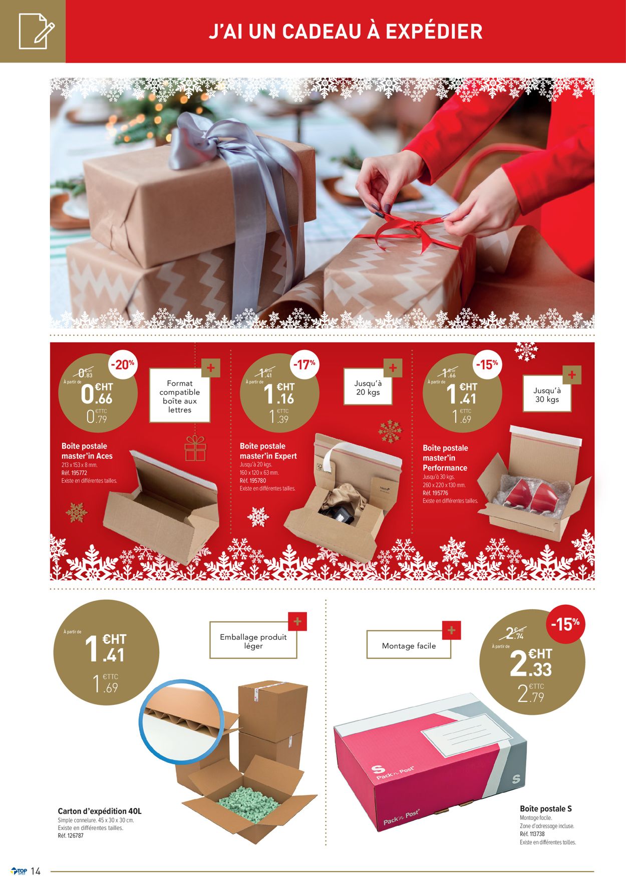 Top Office Noel 2020 Catalogue - 30.11-30.12.2020 (Page 14)