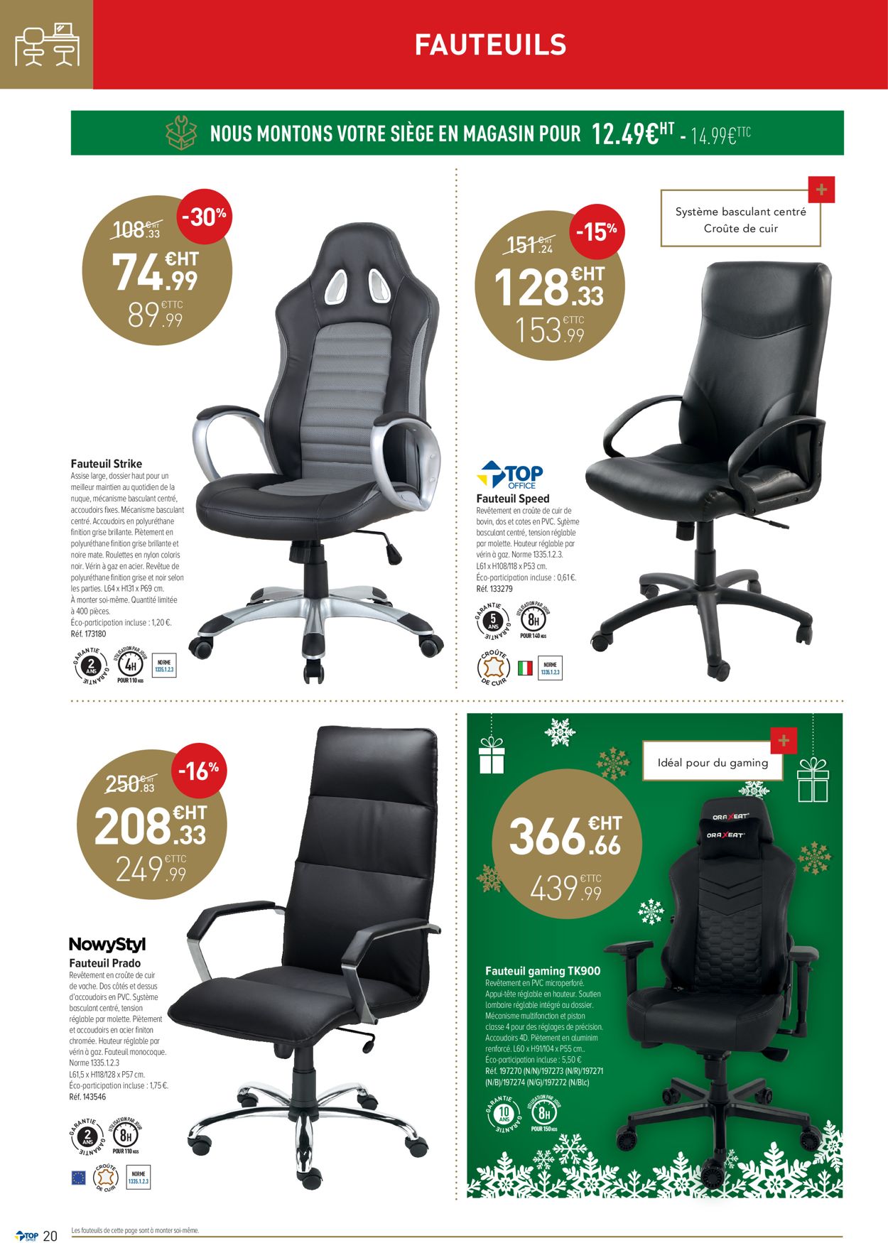 Top Office Noel 2020 Catalogue - 30.11-30.12.2020 (Page 20)