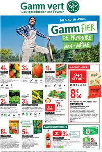 Gamm vert catalogue
