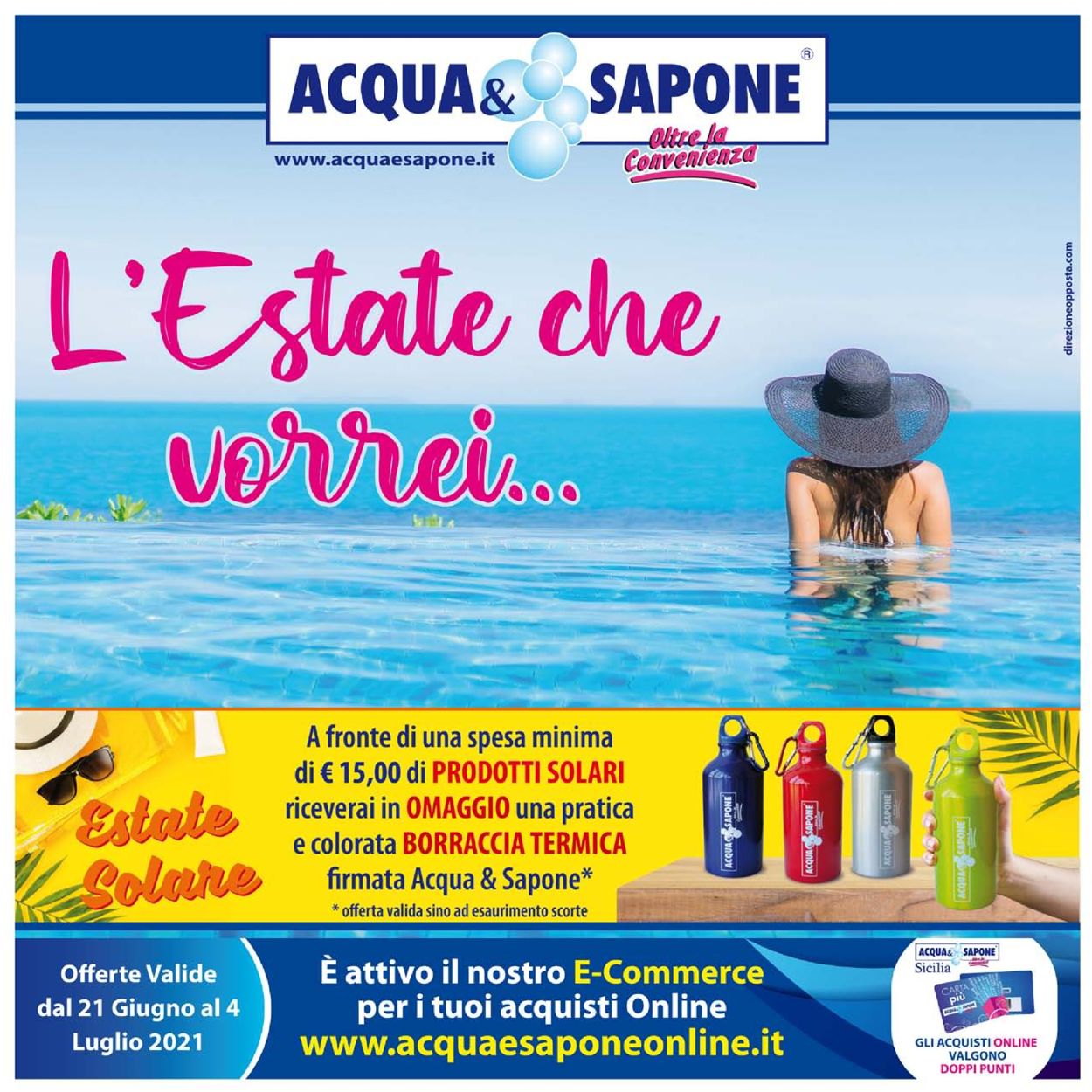 Volantino Acqua & Sapone - Offerte 21/06-04/07/2021