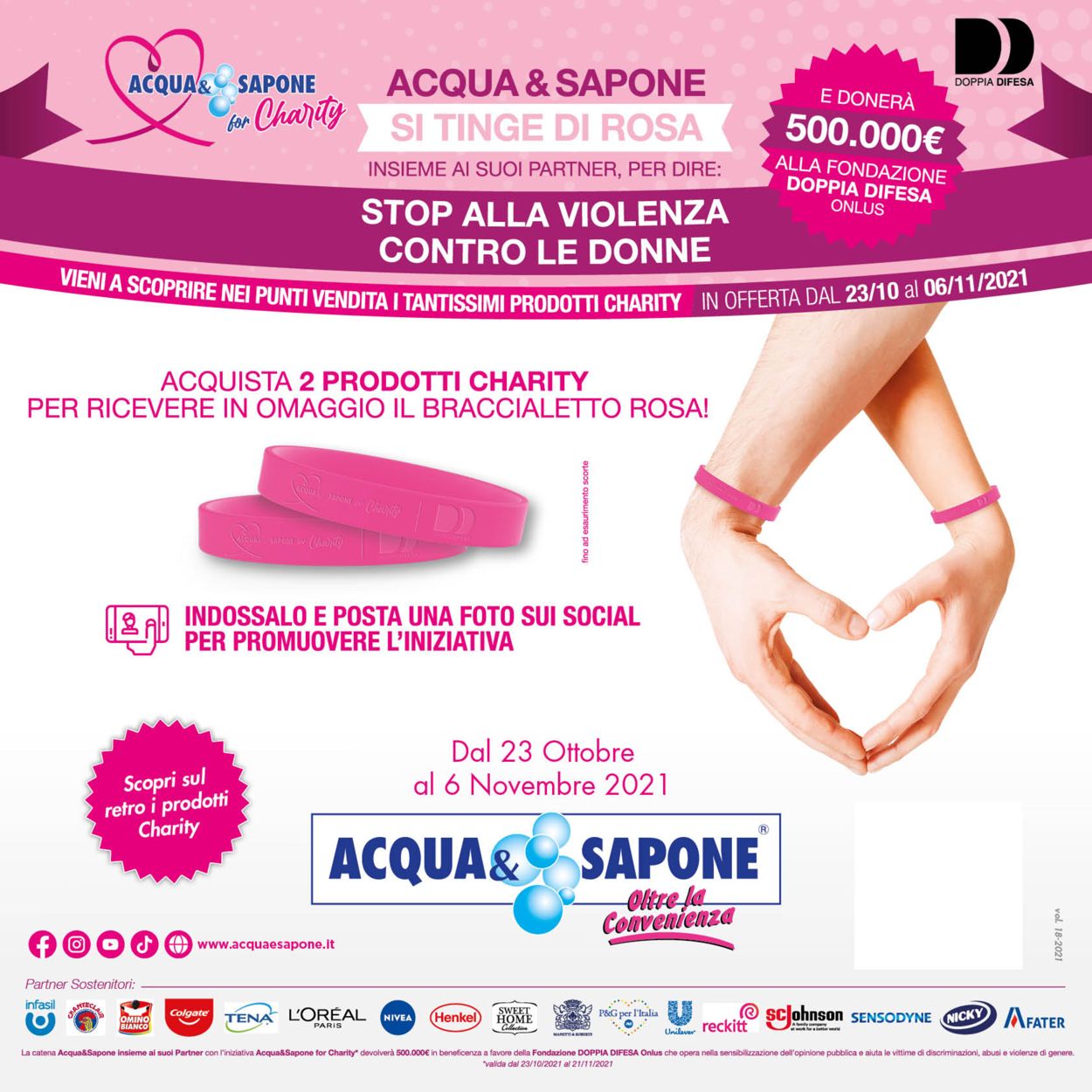Volantino Acqua & Sapone - Offerte 22/10-06/11/2021