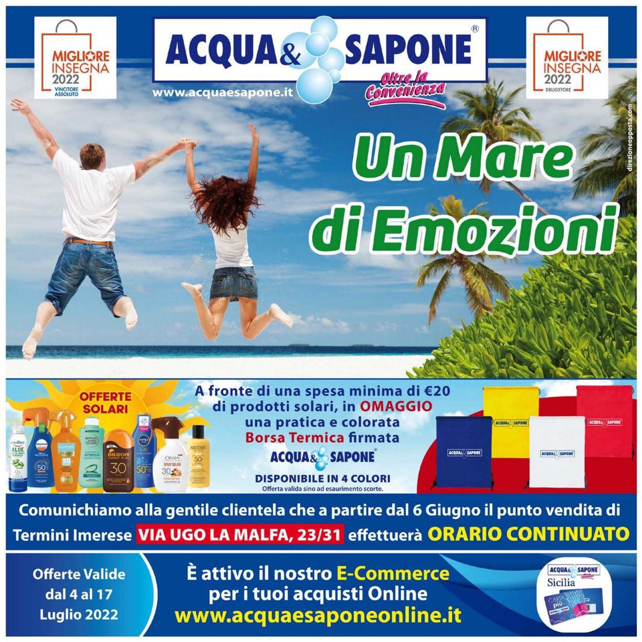 Volantino Acqua & Sapone - Offerte 04/07-17/07/2022