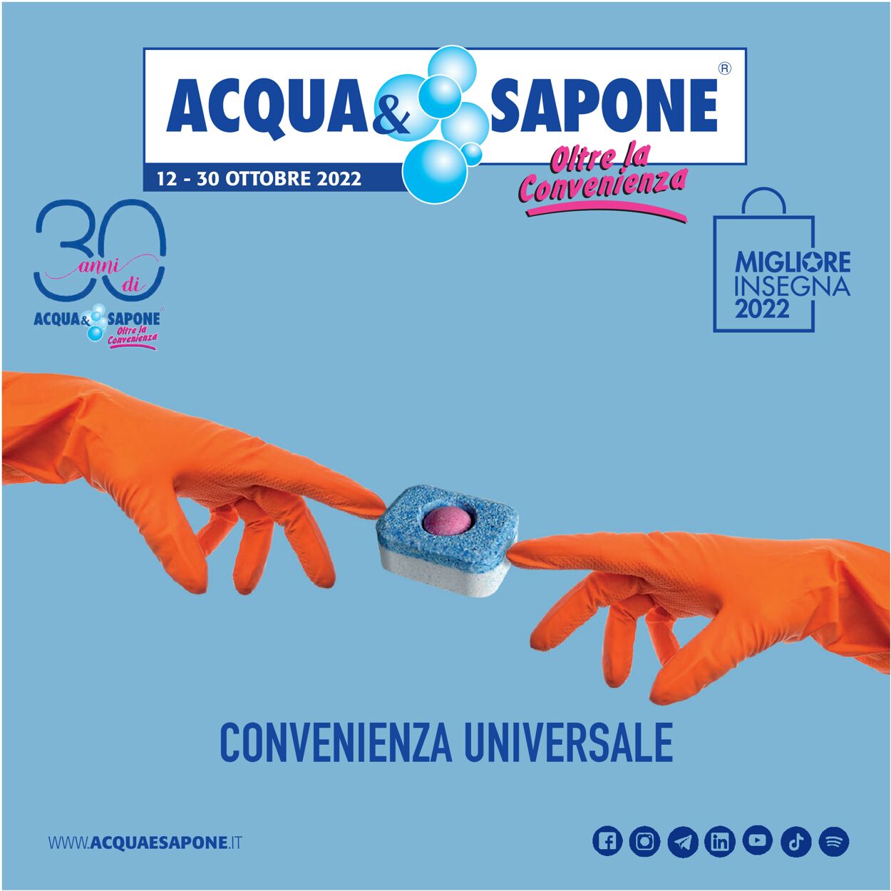 Volantino Acqua & Sapone - Offerte 12/10-30/10/2022