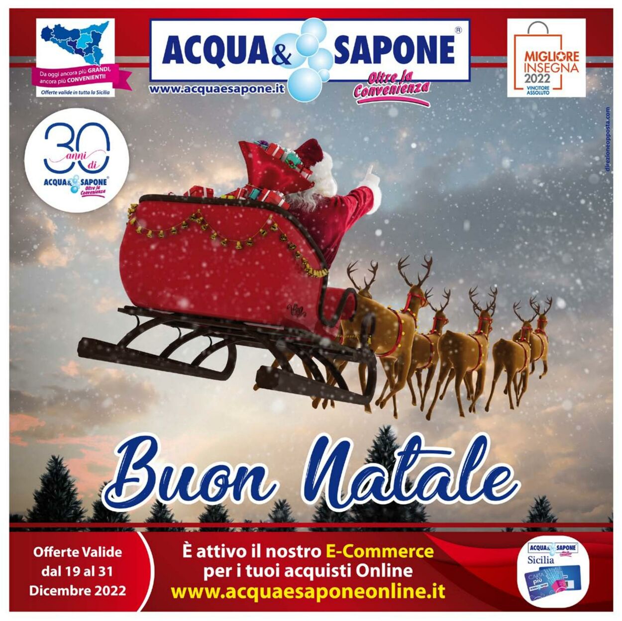 Volantino Acqua & Sapone - Offerte 19/12-31/12/2022