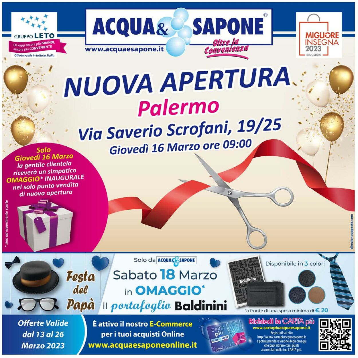 Volantino Acqua & Sapone - Offerte 16/03-26/03/2023