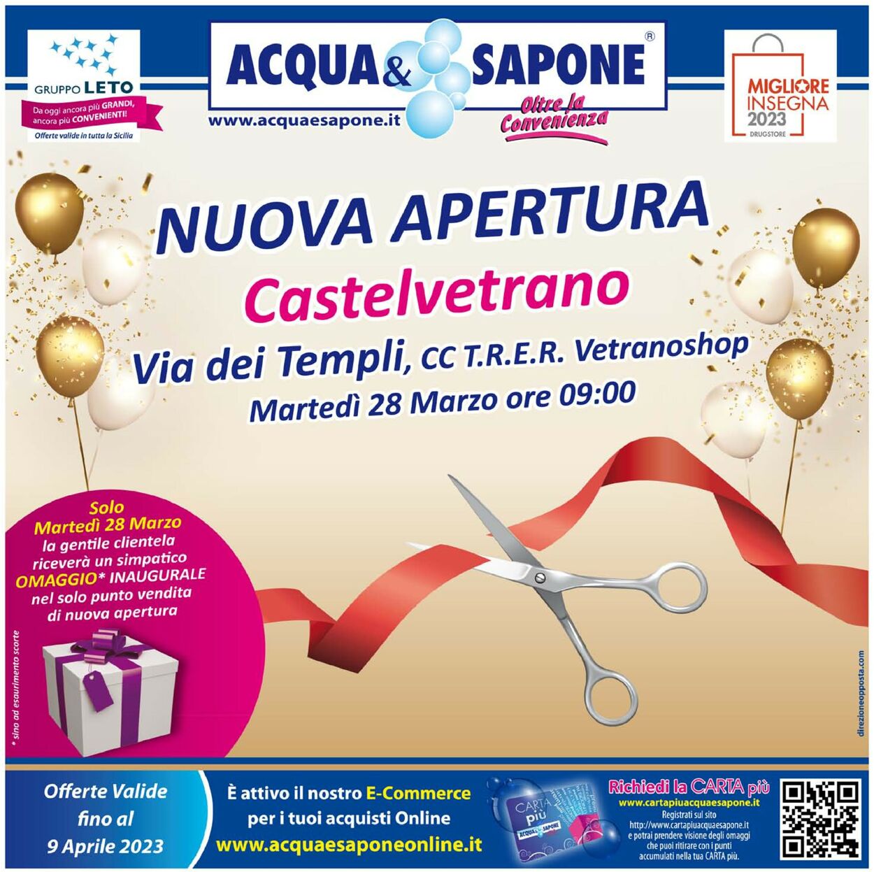Volantino Acqua & Sapone - Offerte 28/03-09/04/2023