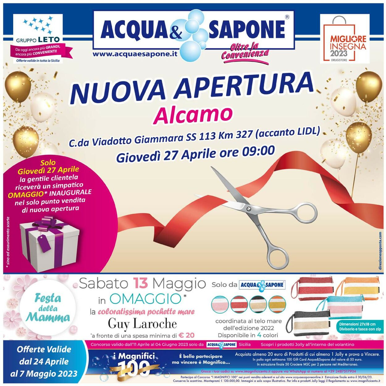 Volantino Acqua & Sapone - Offerte 27/04-07/05/2023