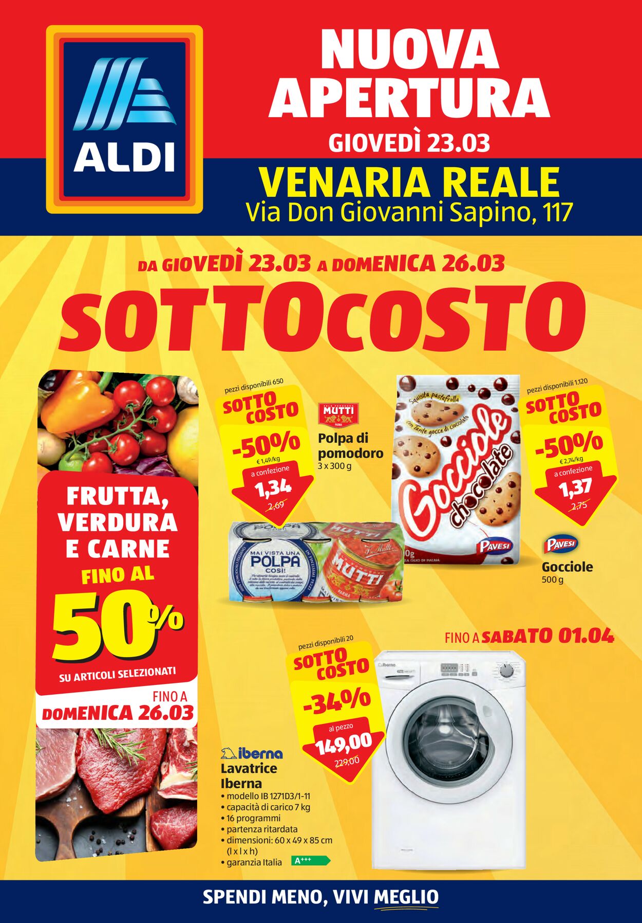 Volantino Aldi - Offerte 23/03-26/03/2023