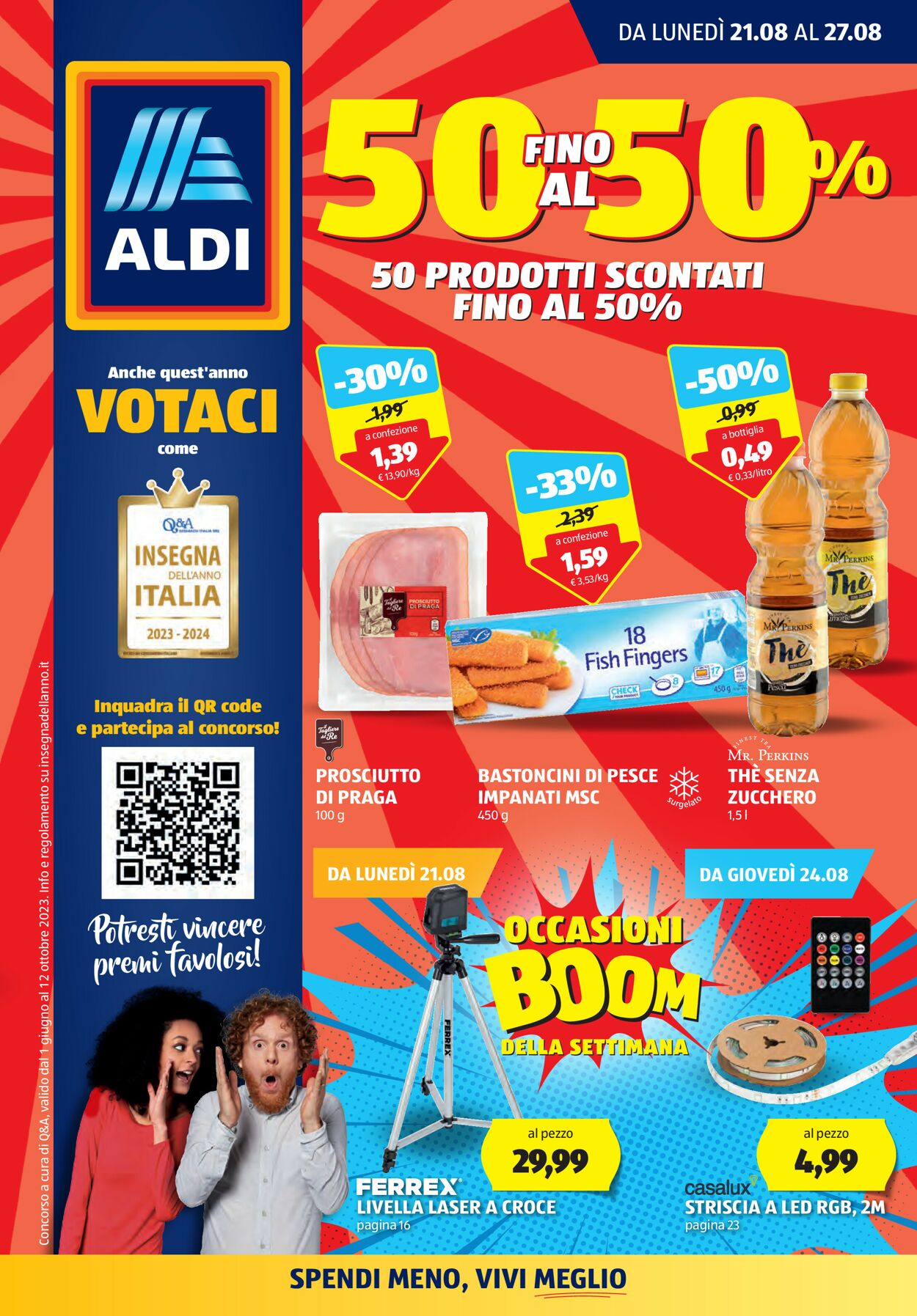 Volantino Aldi - Offerte 21/08-28/08/2023