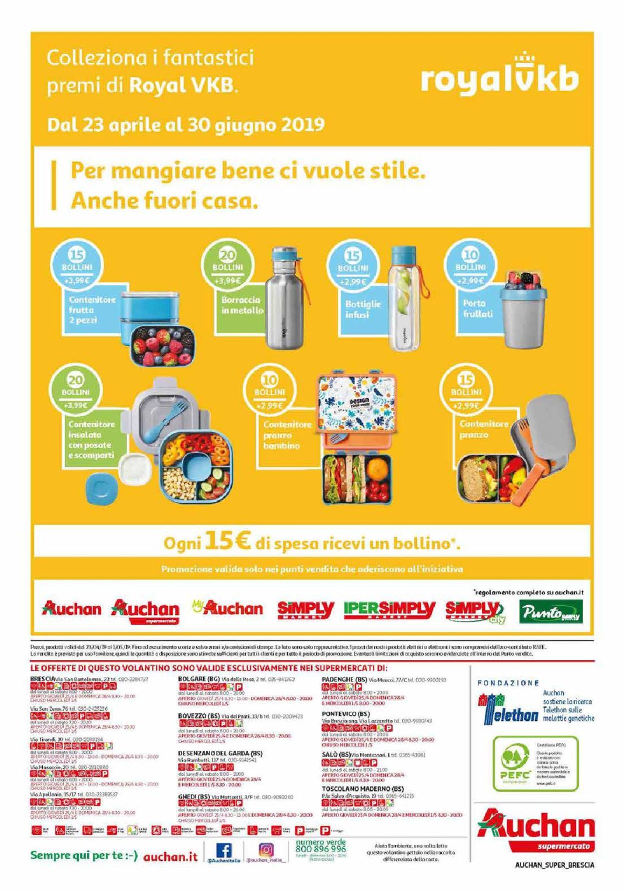 Volantino Auchan - Offerte 23/04-01/05/2019 (Pagina 20)