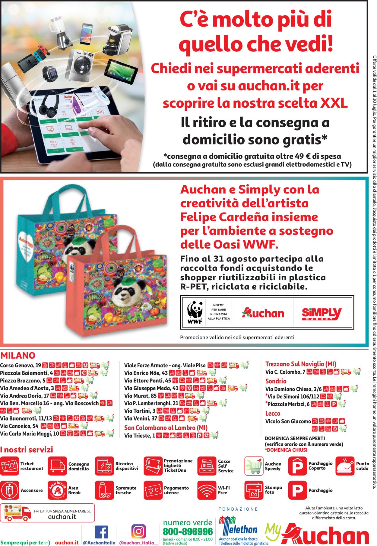 Volantino Auchan - Offerte 01/07-10/07/2019 (Pagina 12)