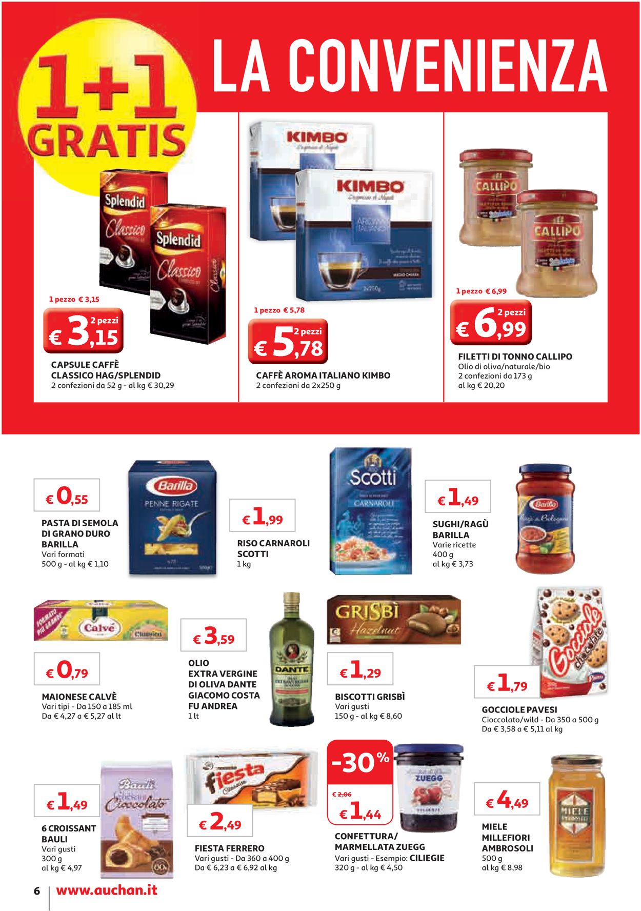 Volantino Auchan - Offerte 21/10-30/10/2019 (Pagina 6)