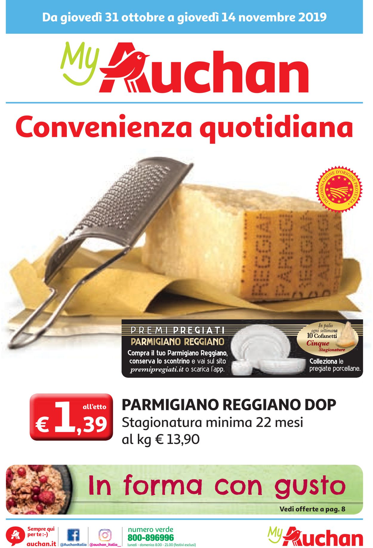 Volantino Auchan - Offerte 31/10-14/11/2019