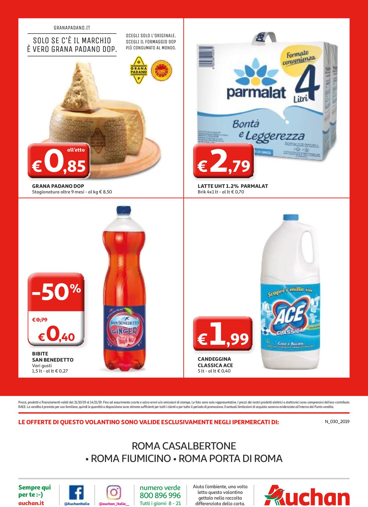 Volantino Auchan - Offerte 31/10-14/11/2019 (Pagina 36)