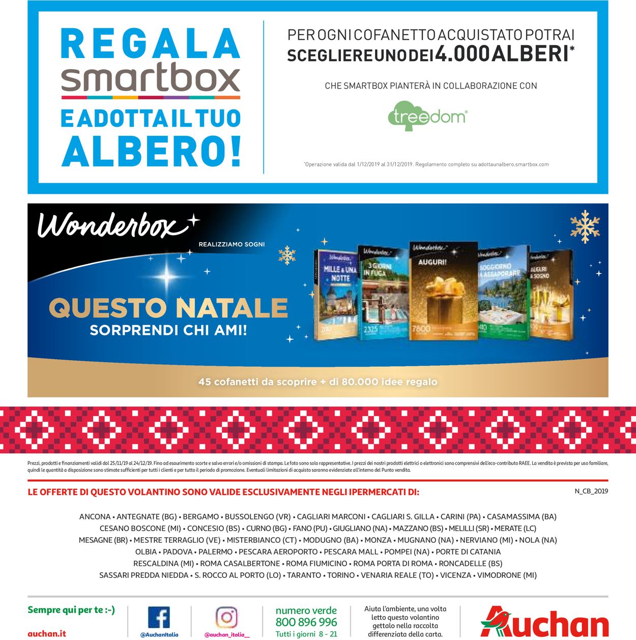 Volantino Il volantino natalizio di Auchan - Offerte 25/11-24/12/2019 (Pagina 36)