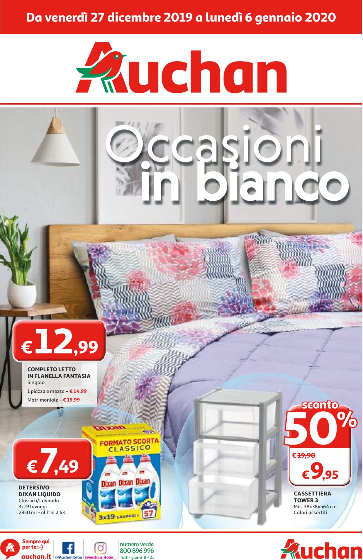 Volantino Volantino per Capodanno - Auchan - Offerte 27/12-06/01/2020 (Pagina 34)