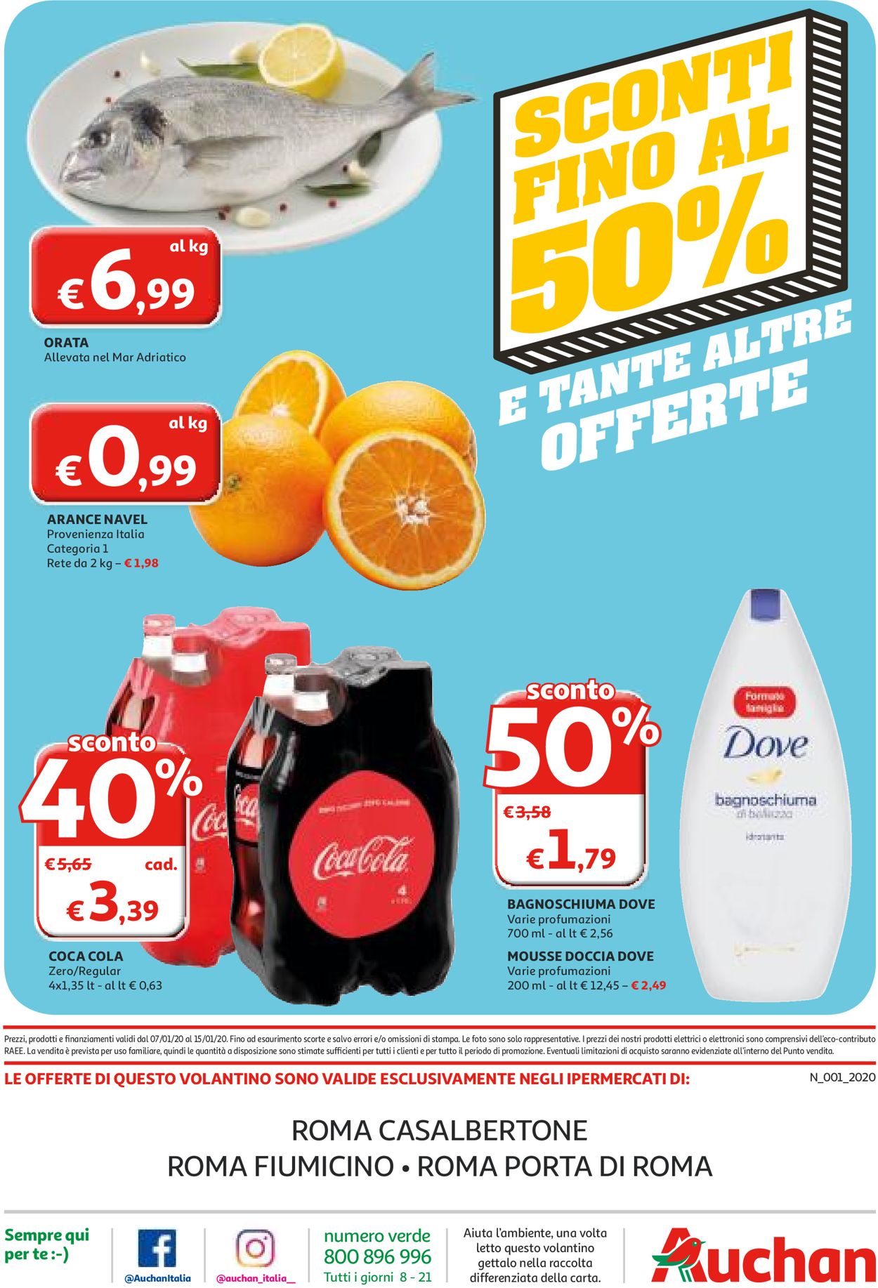 Volantino Auchan - Offerte 07/01-15/01/2020 (Pagina 36)