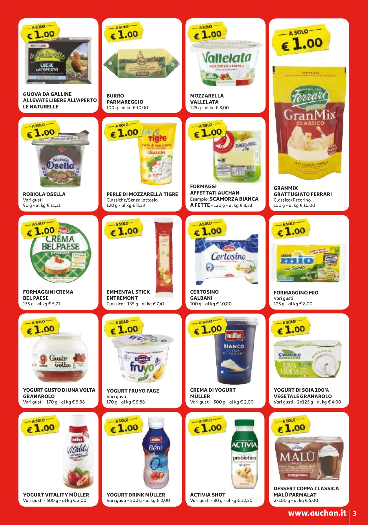 Volantino Auchan - Offerte 16/01-26/01/2020 (Pagina 3)