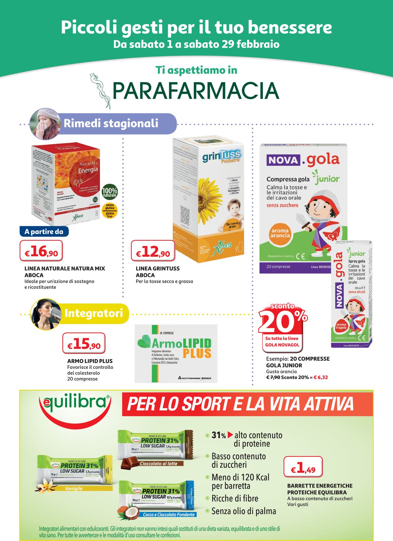 Volantino Auchan - Offerte 01/02-29/02/2020