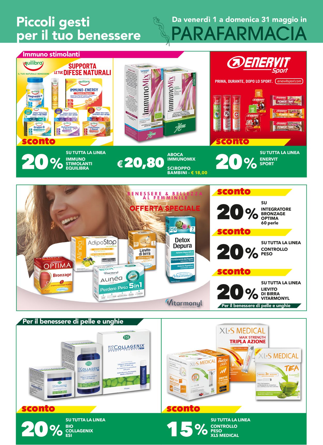 Volantino Auchan - Offerte 01/05-31/05/2020
