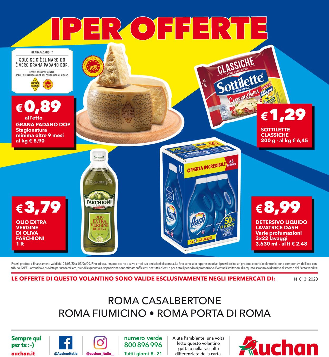 Volantino Auchan - Offerte 21/05-03/06/2020 (Pagina 24)