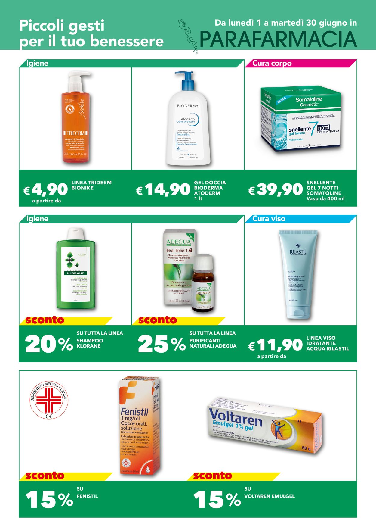 Volantino Auchan - Offerte 01/06-30/06/2020