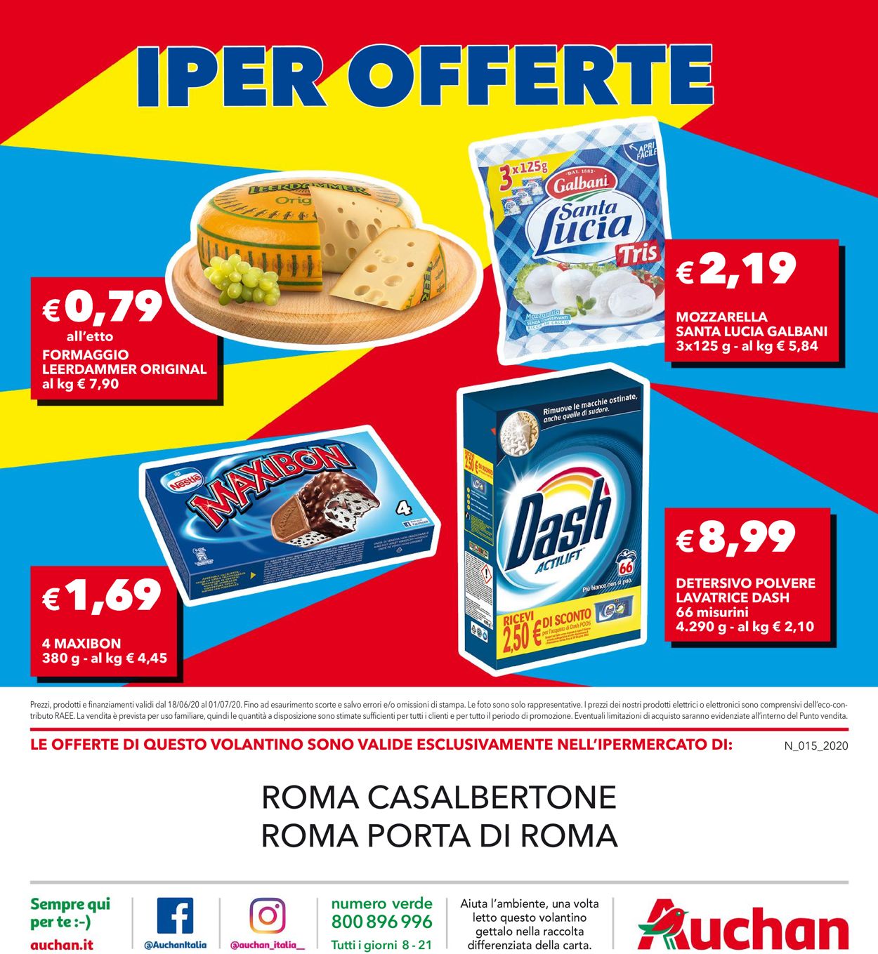 Volantino Auchan - Offerte 18/06-01/07/2020 (Pagina 20)