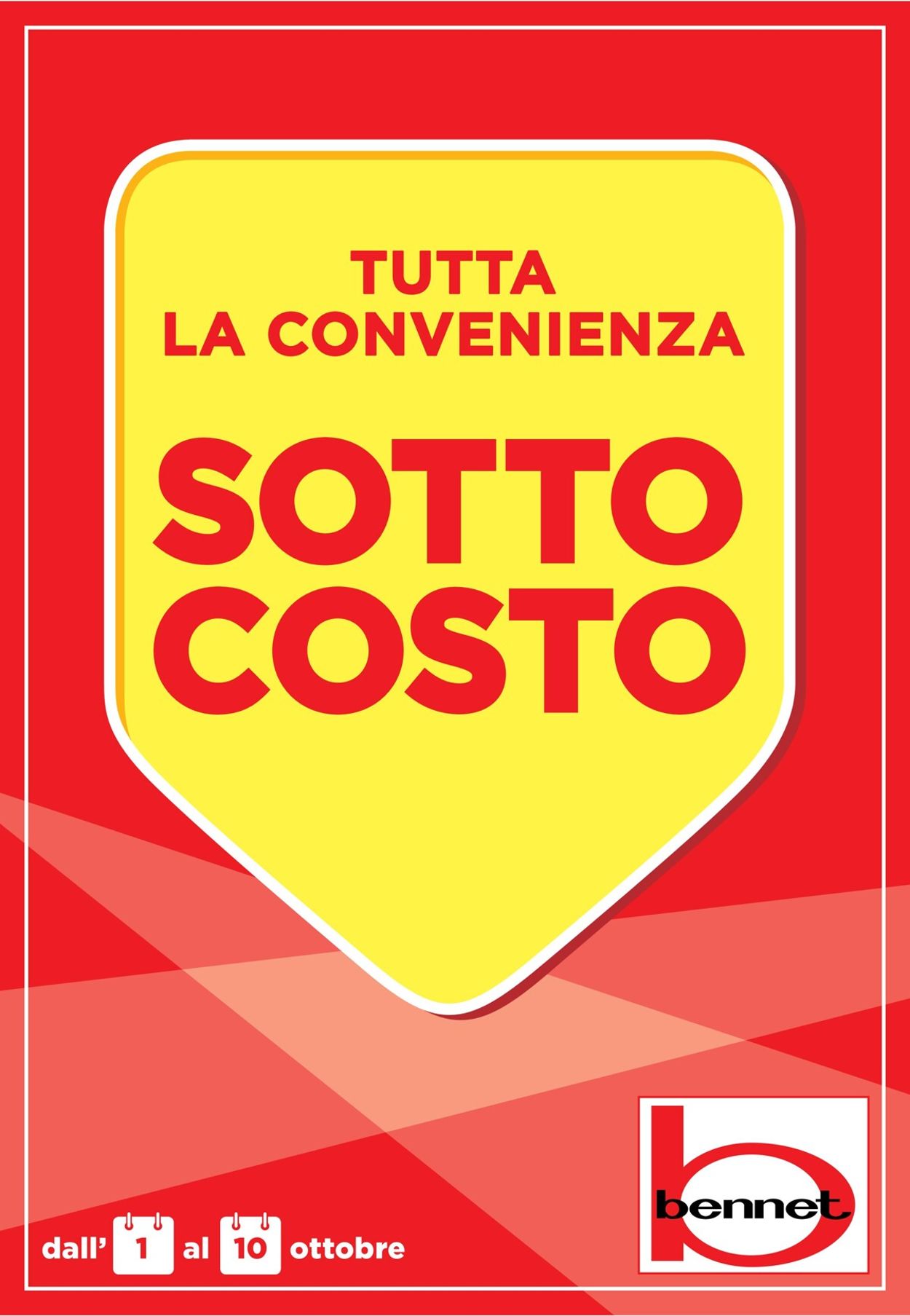 Volantino bennet - Offerte 01/10-10/10/2020